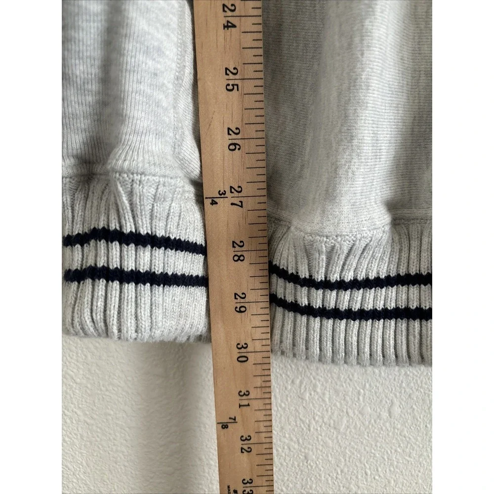 Vintage Nutmeg Notre Dame University V-Neck Sweater Coastal Preppy XL